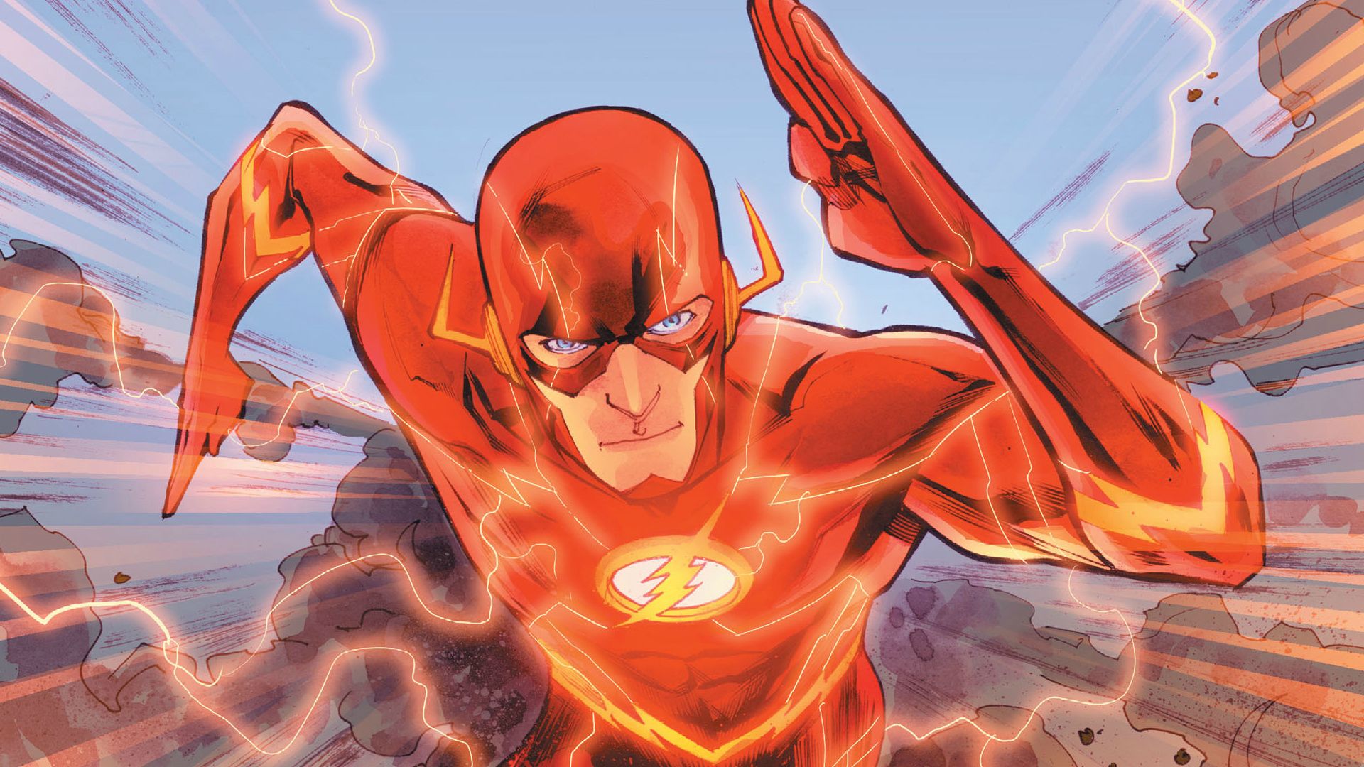 Flash Hd Wallpaper - Francis Manapul Flash , HD Wallpaper & Backgrounds