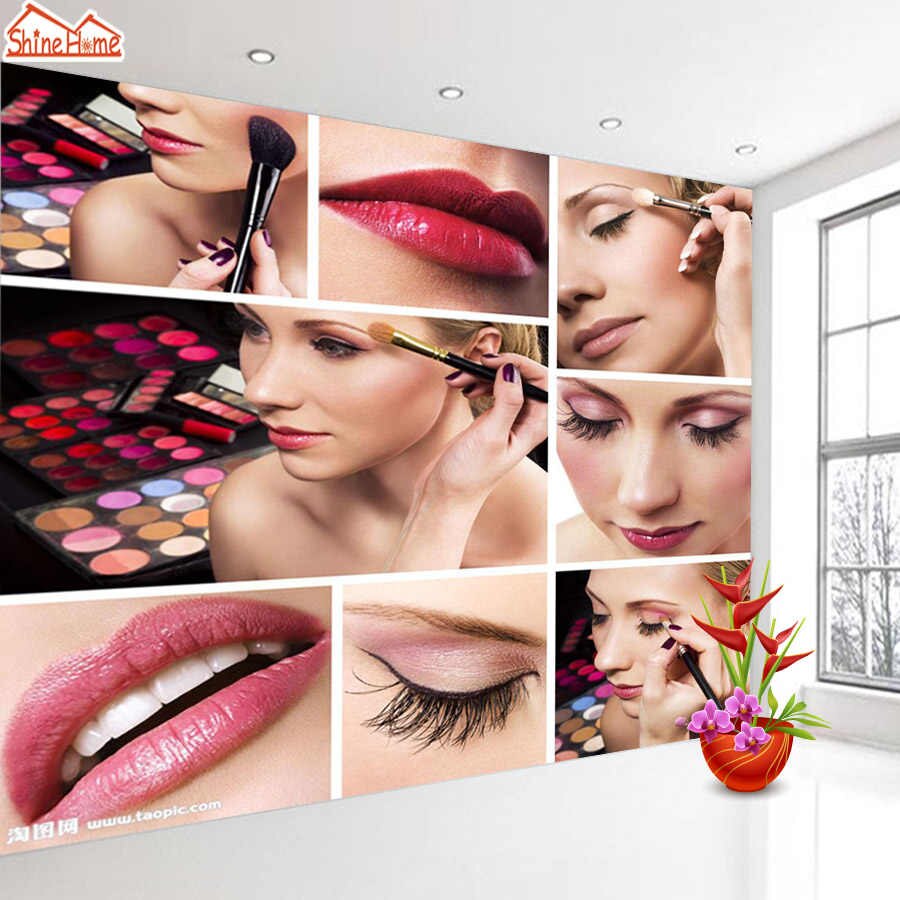 Shinehome-fashion Makeups Modelling Salon Beauty Cosmetic - Beautician Course , HD Wallpaper & Backgrounds