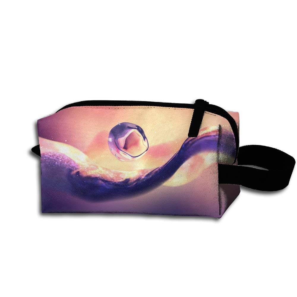 Makeup Cosmetic Bag 4k Abstract Artistic Wallpaper - Toiletry Bag