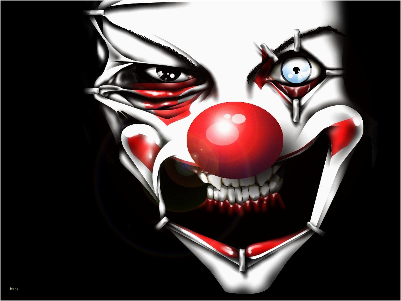 Scary Clown Wallpaper Unique Coringa Palhaco Do Mal - Evil Clown , HD Wallpaper & Backgrounds