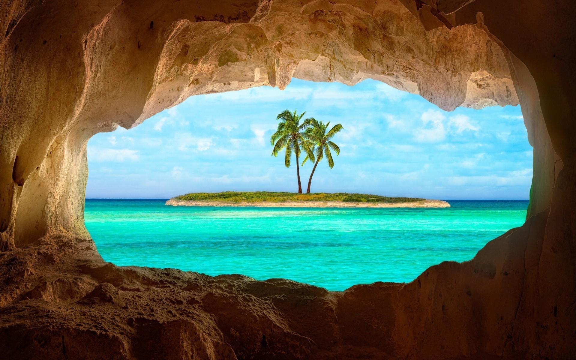 Download Caribbean Picture - Ocean Screensaver Windows 10 , HD Wallpaper & Backgrounds