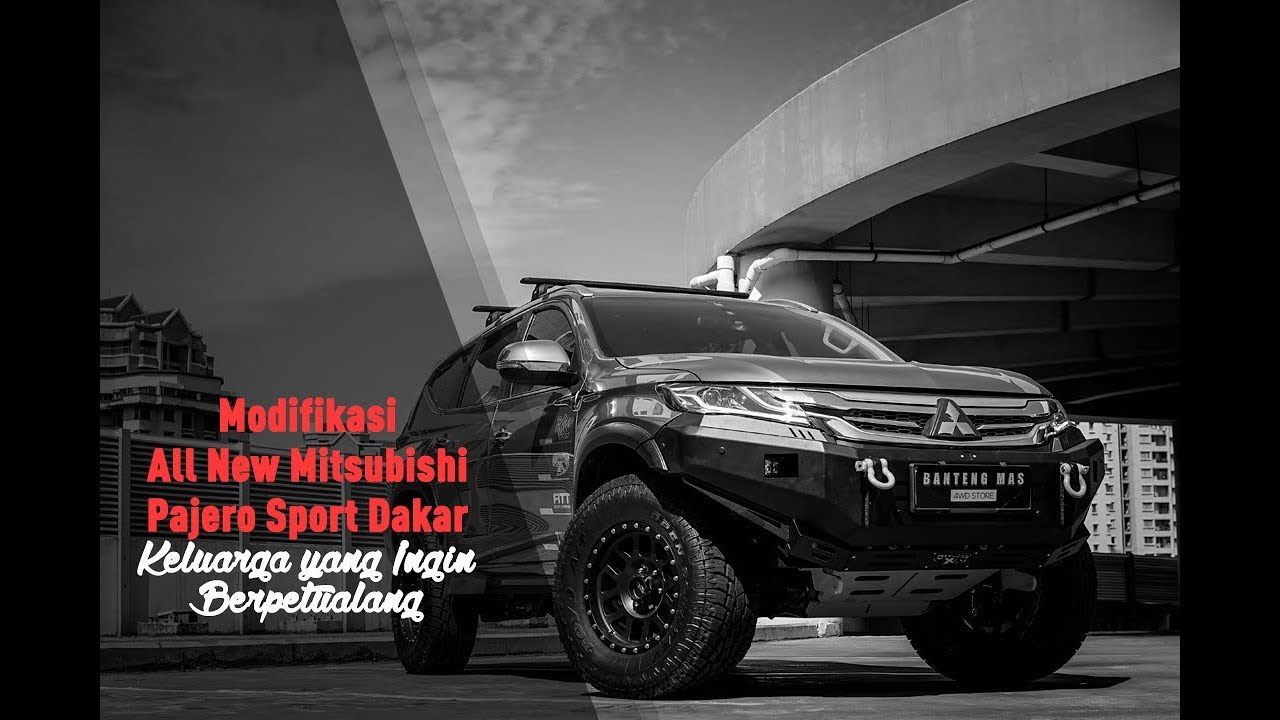 Modifikasi All New Mitsubishi Pajero Sport Dakar 2017 - Modifikasi All New Pajero Sport , HD Wallpaper & Backgrounds