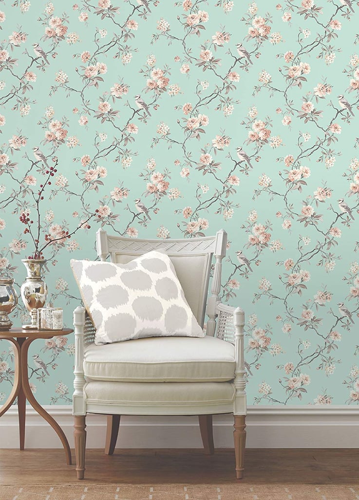 Fine Decor Chinoiserie Seafoam Floral Wallpaper - Обои В Бежевых Тонах , HD Wallpaper & Backgrounds