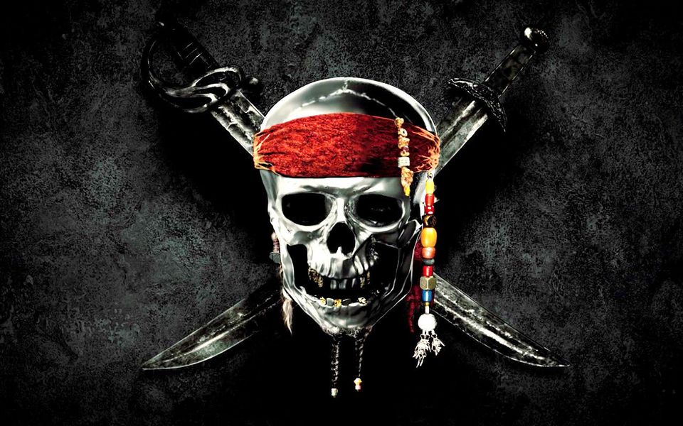 Fluch - Pirates Of The Caribbean Pirate Flag , HD Wallpaper & Backgrounds