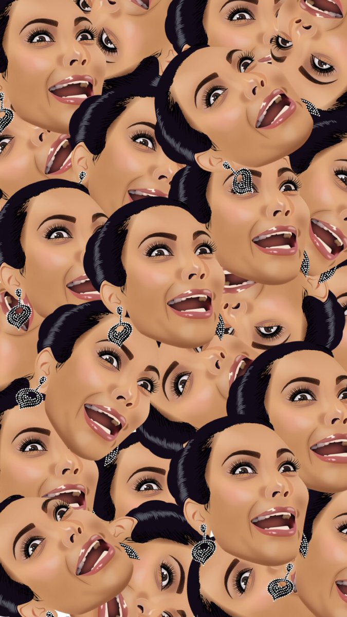 Kimoji Wallpaper - Kim Kardashian Wallpaper Iphone , HD Wallpaper & Backgrounds
