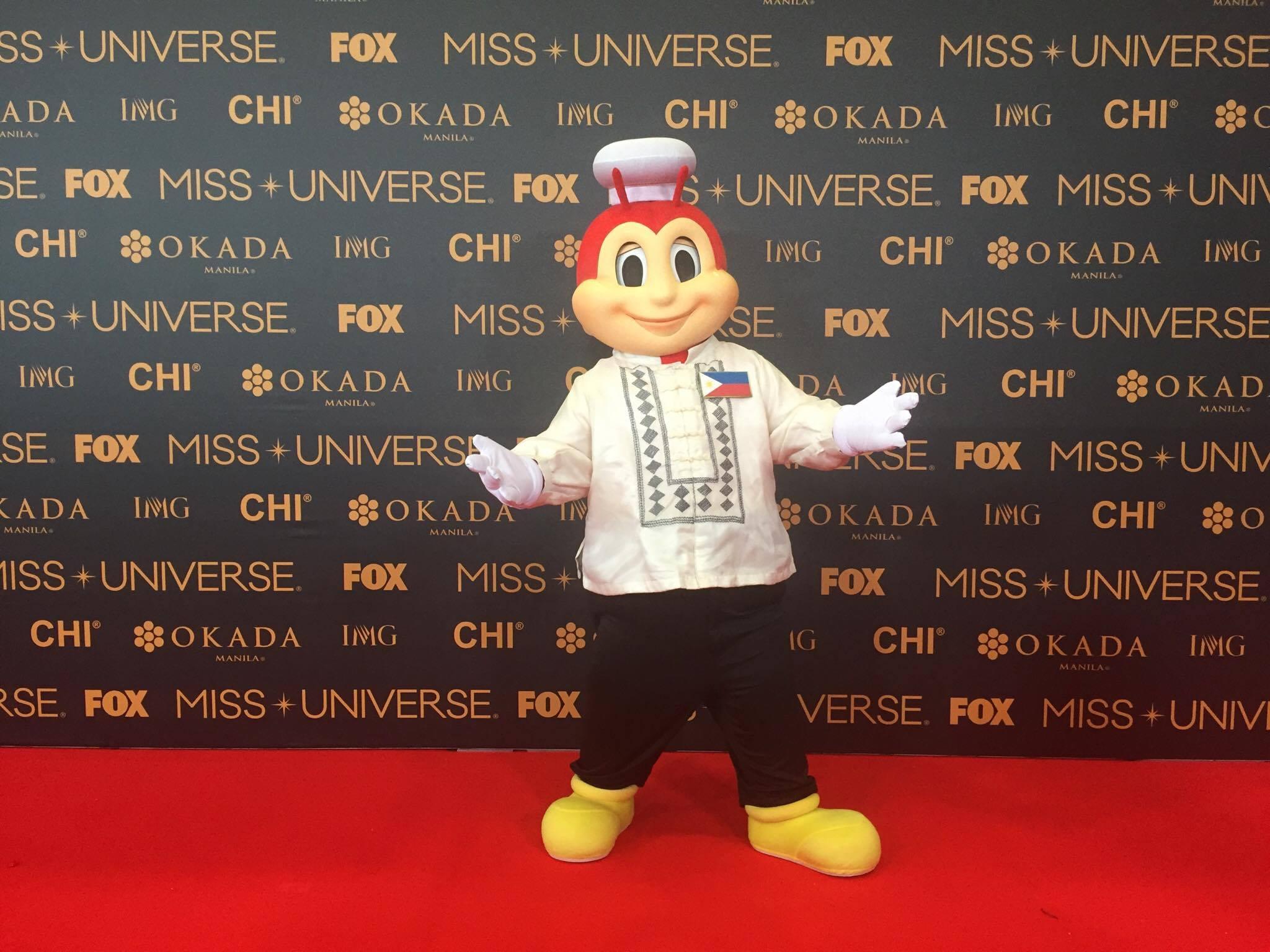 Jollibee Listed As A Celeb At The 65th Miss U Red Carpet - Jollibee Miss Universe Red Carpet , HD Wallpaper & Backgrounds
