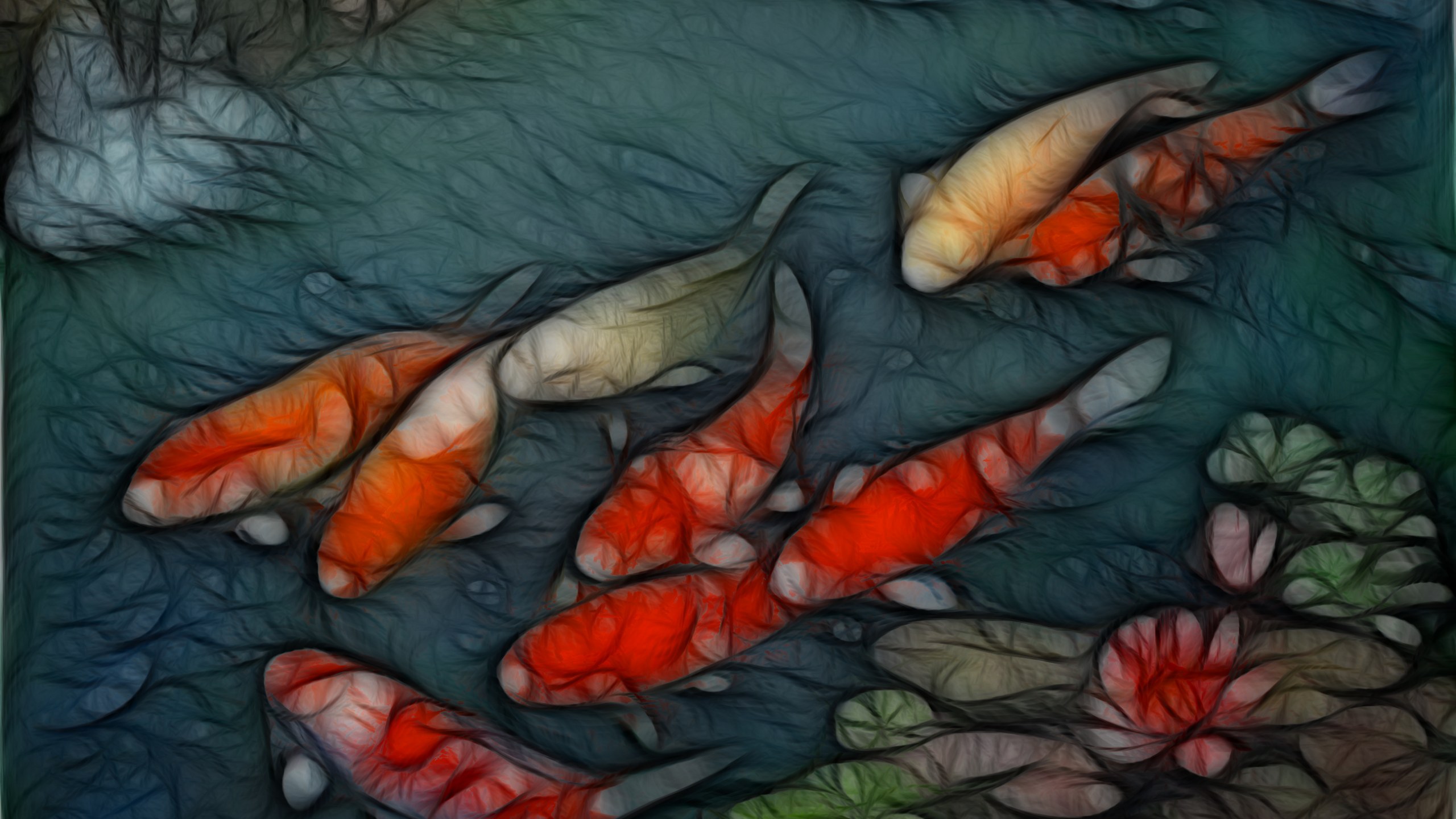 Koi Live Wallpaper V Koi Fish Hd Desktop Wallpaper - Koi Background , HD Wallpaper & Backgrounds