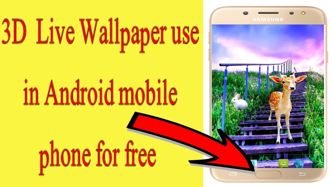 How To Make Waterfall Live Wallpaper By Your Mobile Smartphone
