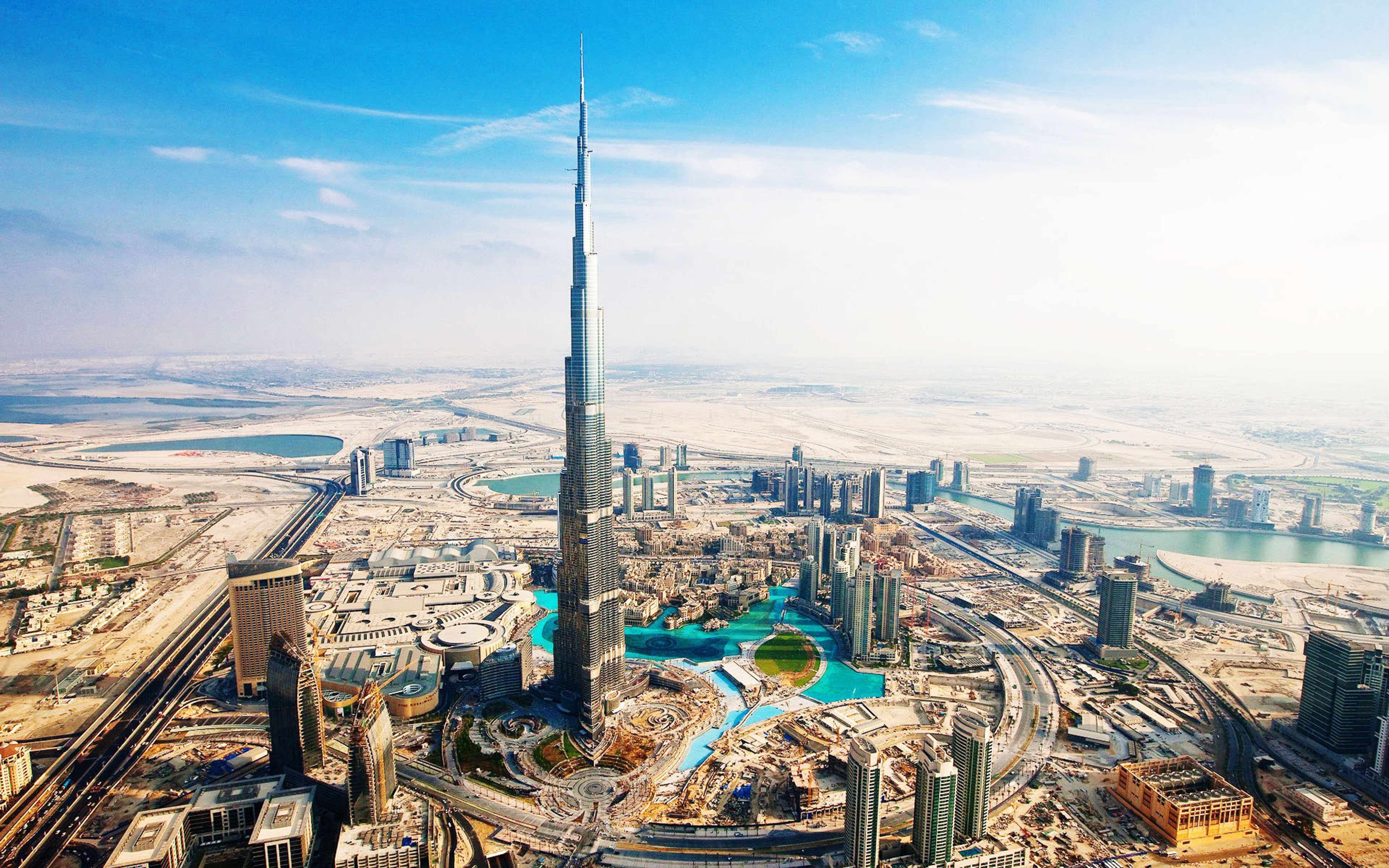 Dubai Wallpaper - Burj Khalifa Wallpaper 4k , HD Wallpaper & Backgrounds