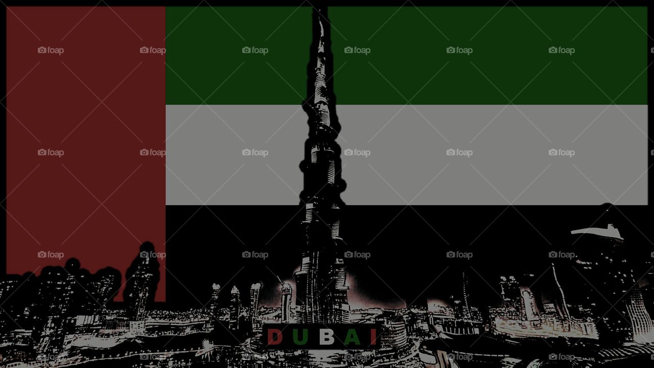 Dubai Wallpaper - Illustration , HD Wallpaper & Backgrounds