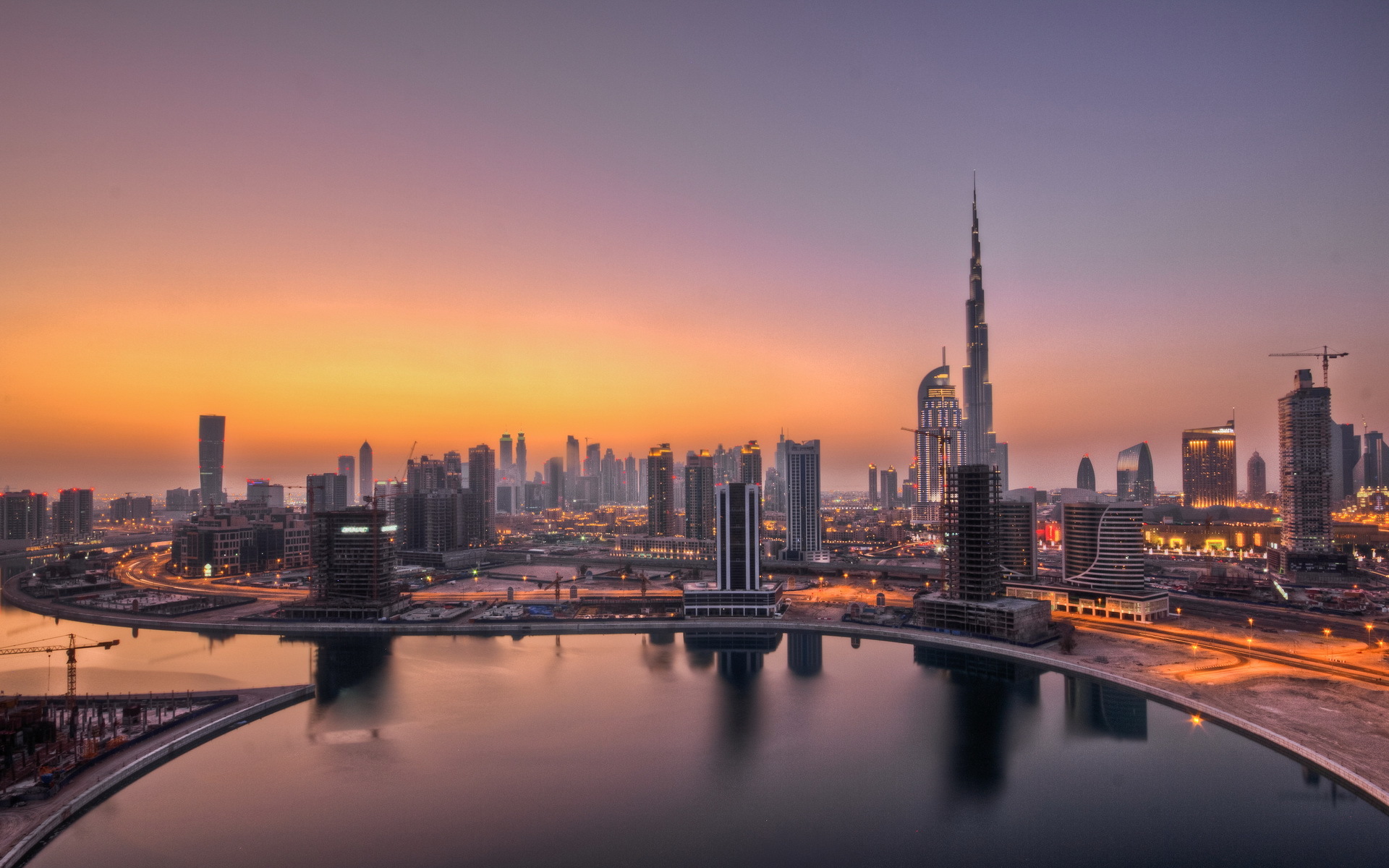 Skyline Wallpaper Dubai , HD Wallpaper & Backgrounds
