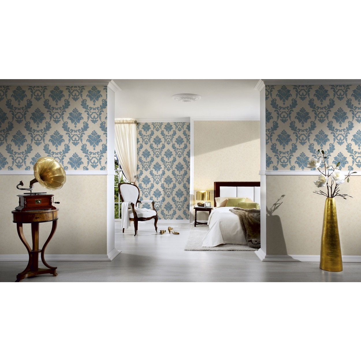 Wallpaper 32423-2 Architects Paper Luxury Wallpaper - Vliestapete Burlesque Federn , HD Wallpaper & Backgrounds