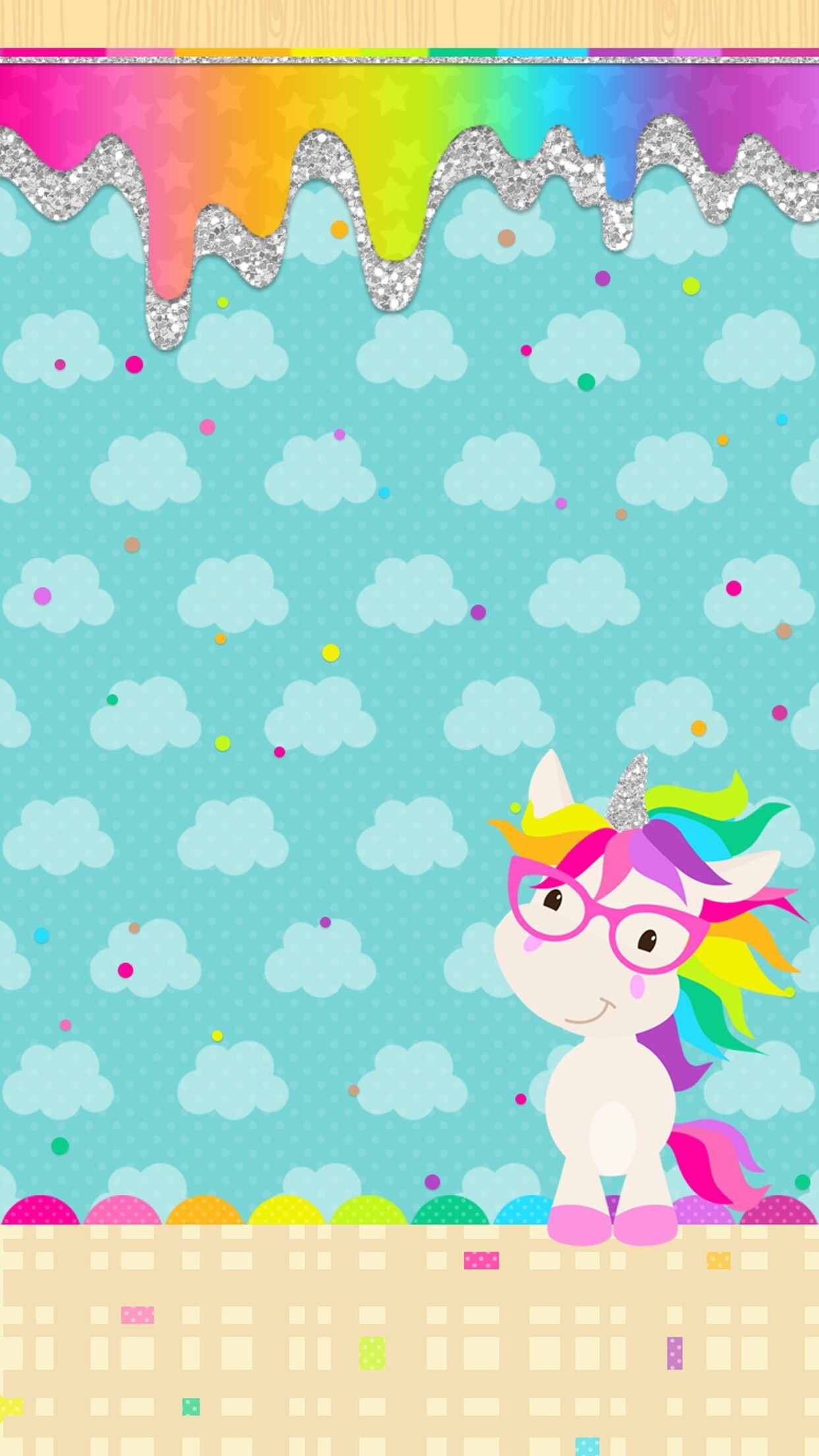 Unicorn Wallpapers - Cute Unicorn Rainbow Hd , HD Wallpaper & Backgrounds