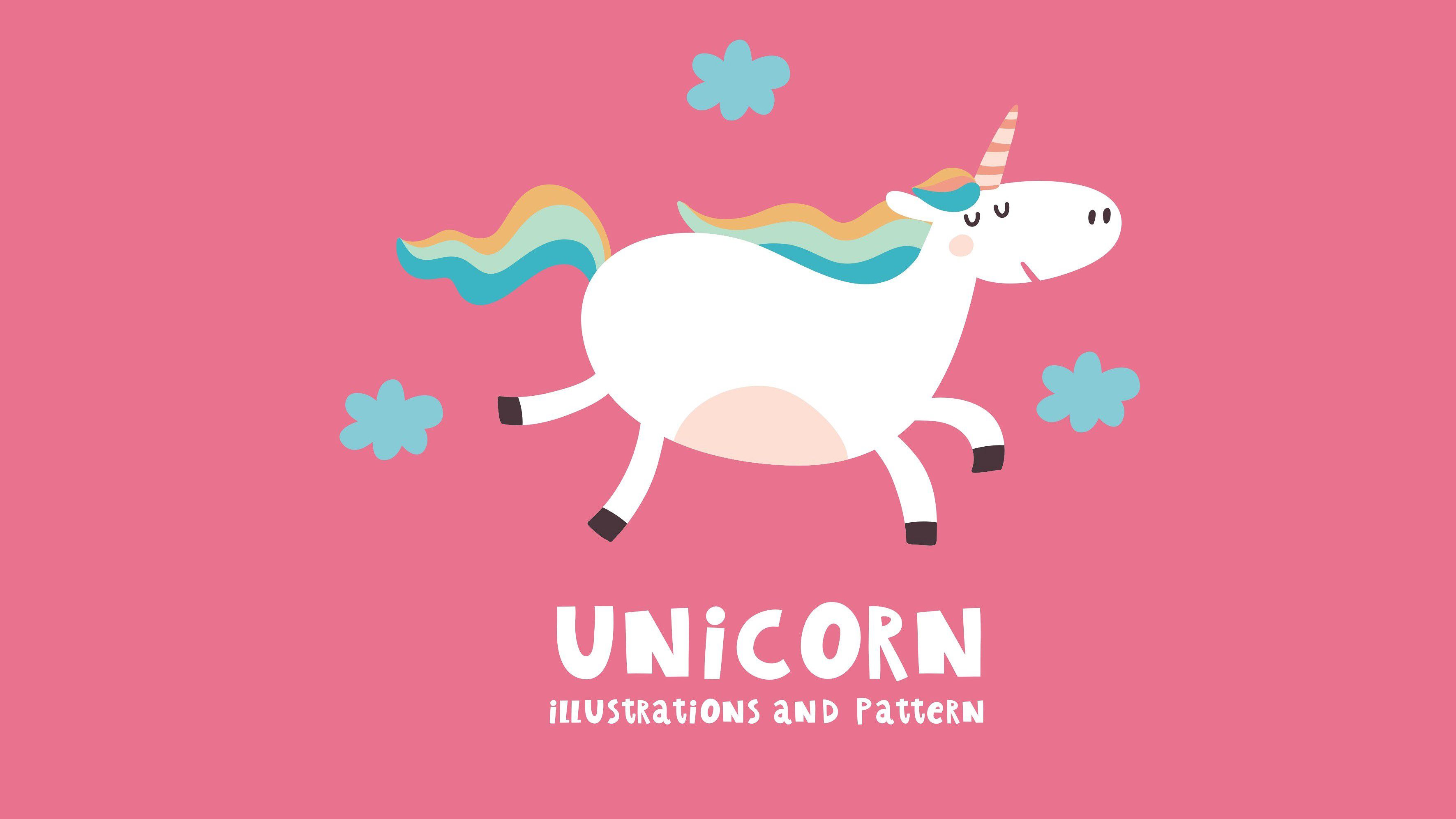 Funny Unicorn Desktop Background , HD Wallpaper & Backgrounds