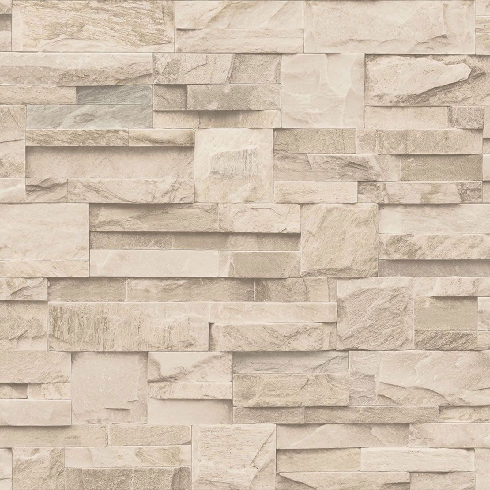 Muriva Slate Stone Wallpaper Natural Charcoal Amp Beige - Stone Wall Texture Luxury , HD Wallpaper & Backgrounds