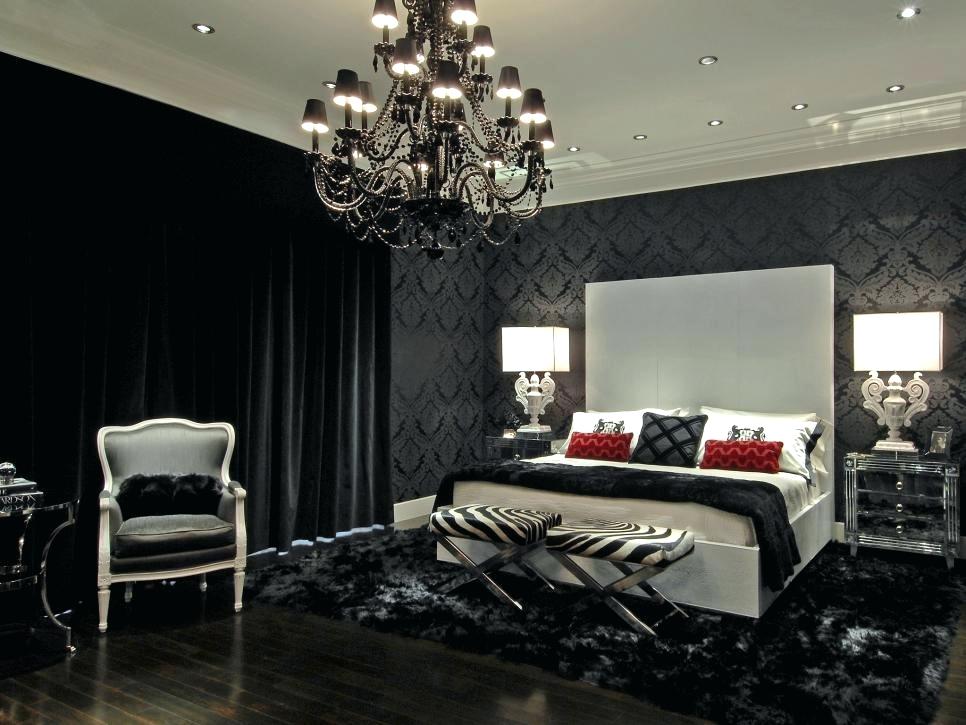 Wallpaper For Walls Decor Black And White Wallpaper - Black Damask Wallpaper Bedroom , HD Wallpaper & Backgrounds