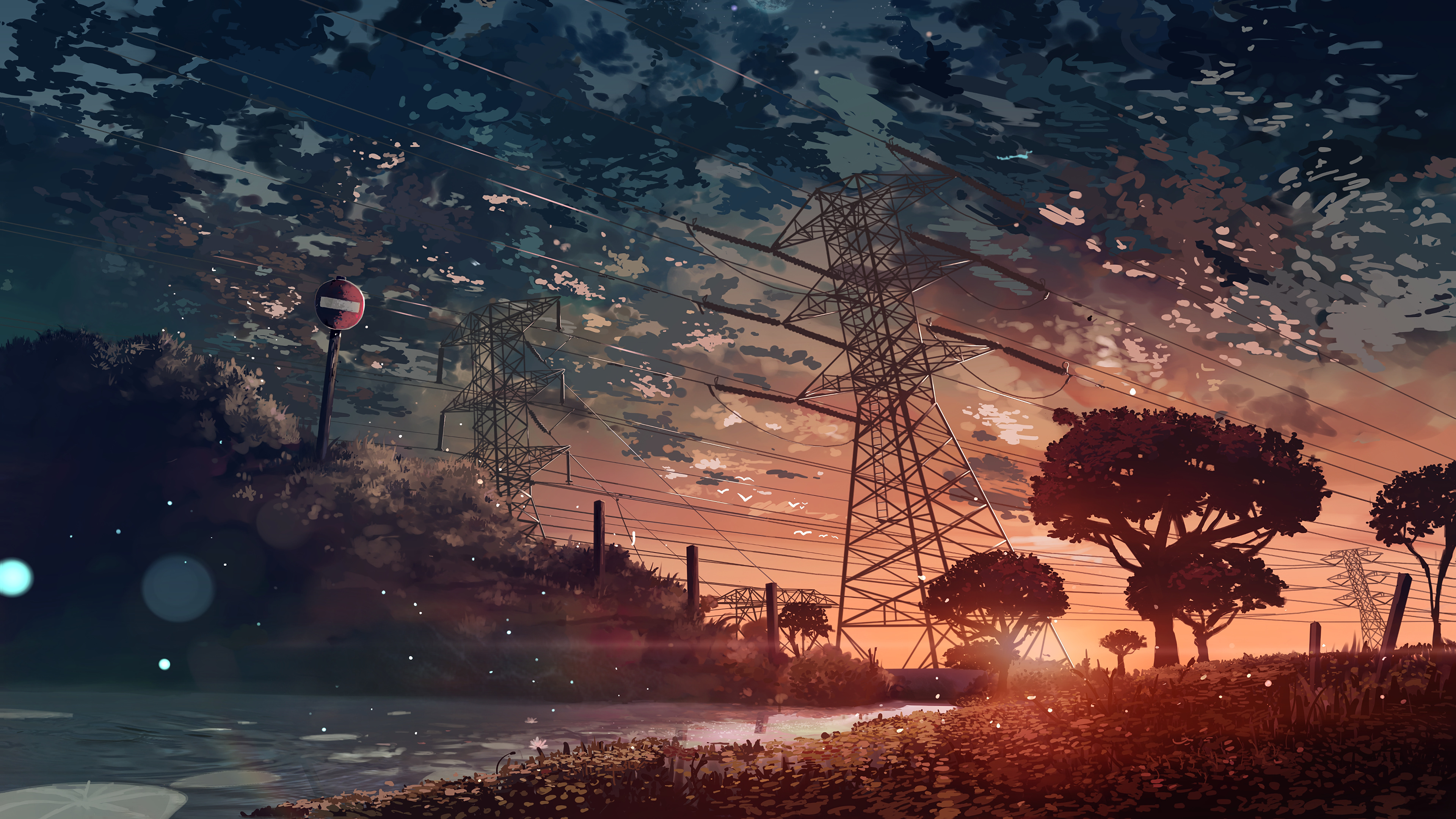 Anime Landscape Resolution Hd 4k Wallpapers Images Anime