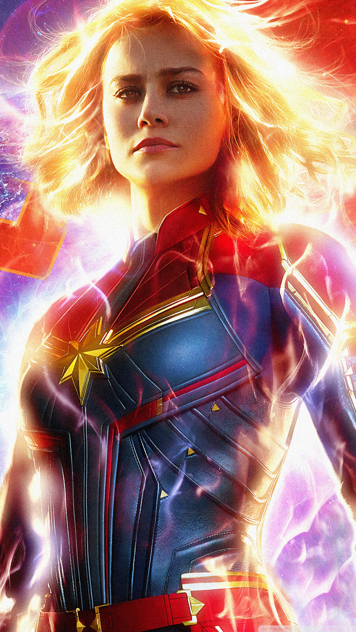 Smartphone - Captain Marvel Wallpaper 4k , HD Wallpaper & Backgrounds