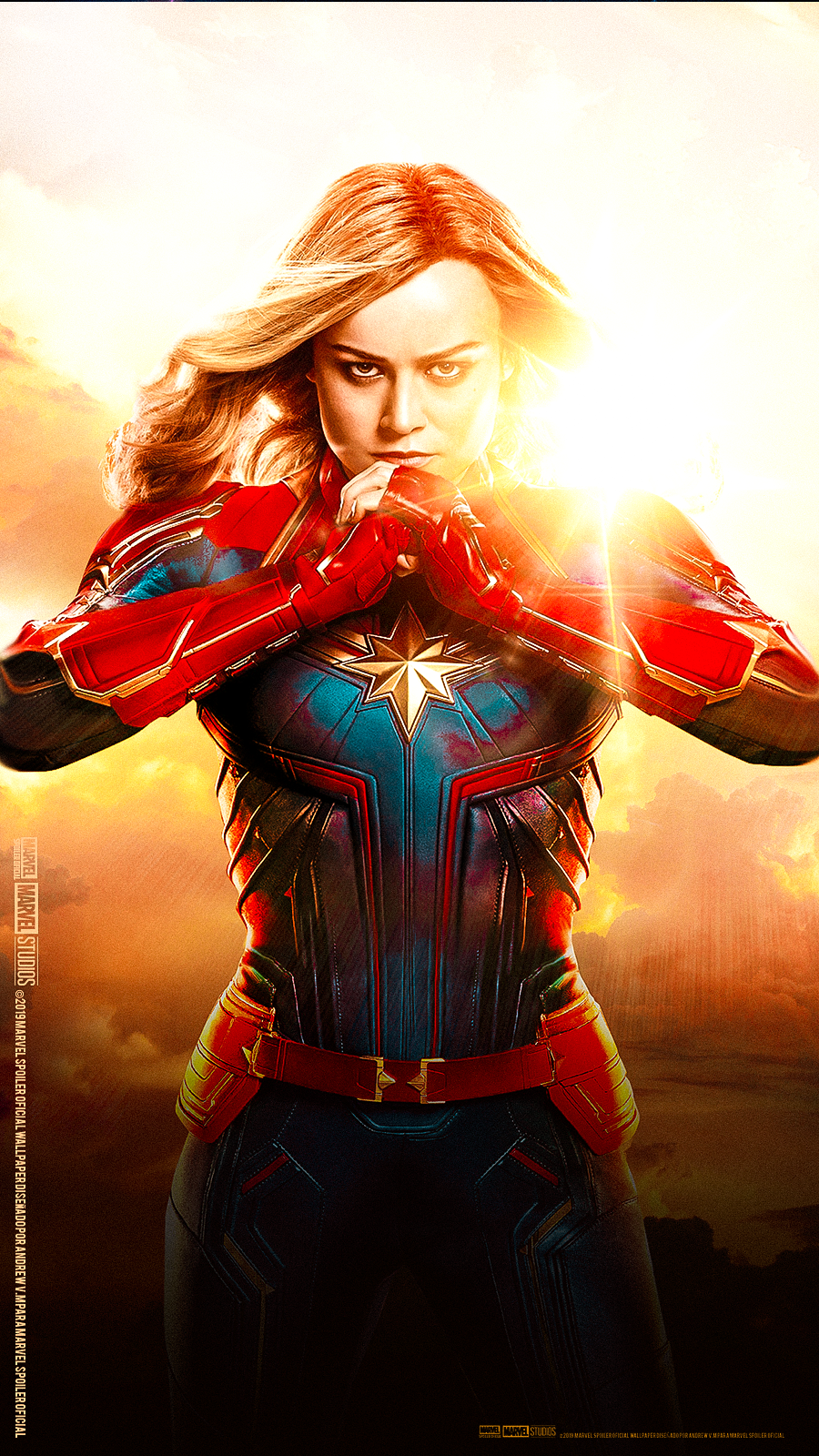 Captain Marvel Wallpaper Hd - Captain Marvel , HD Wallpaper & Backgrounds