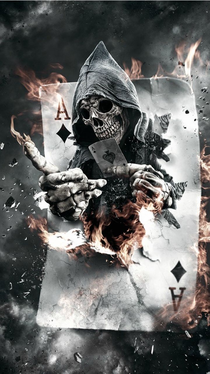 Death Skull , HD Wallpaper & Backgrounds