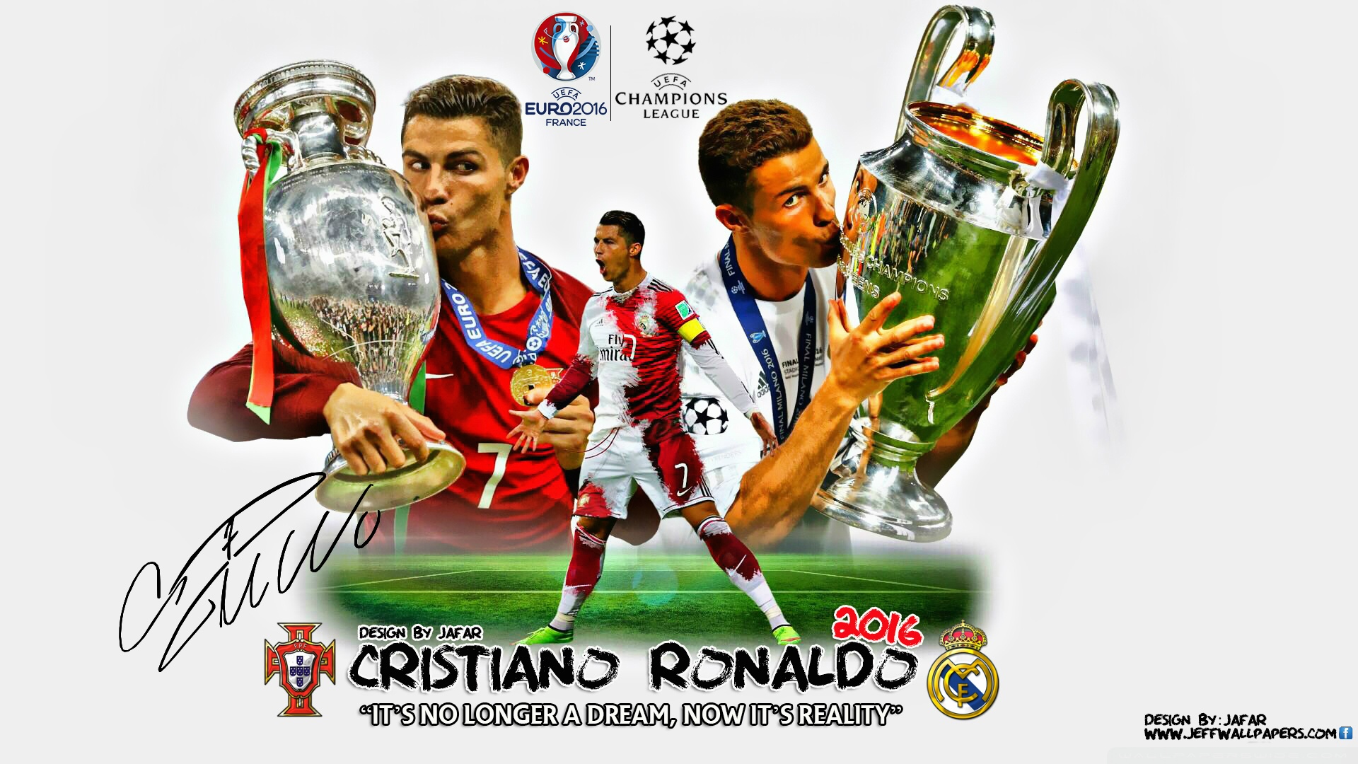Cristiano Ronaldo 2016 Hd Wide Wallpaper For 4k Uhd - Cr7 Wallpaper 2016 17 , HD Wallpaper & Backgrounds