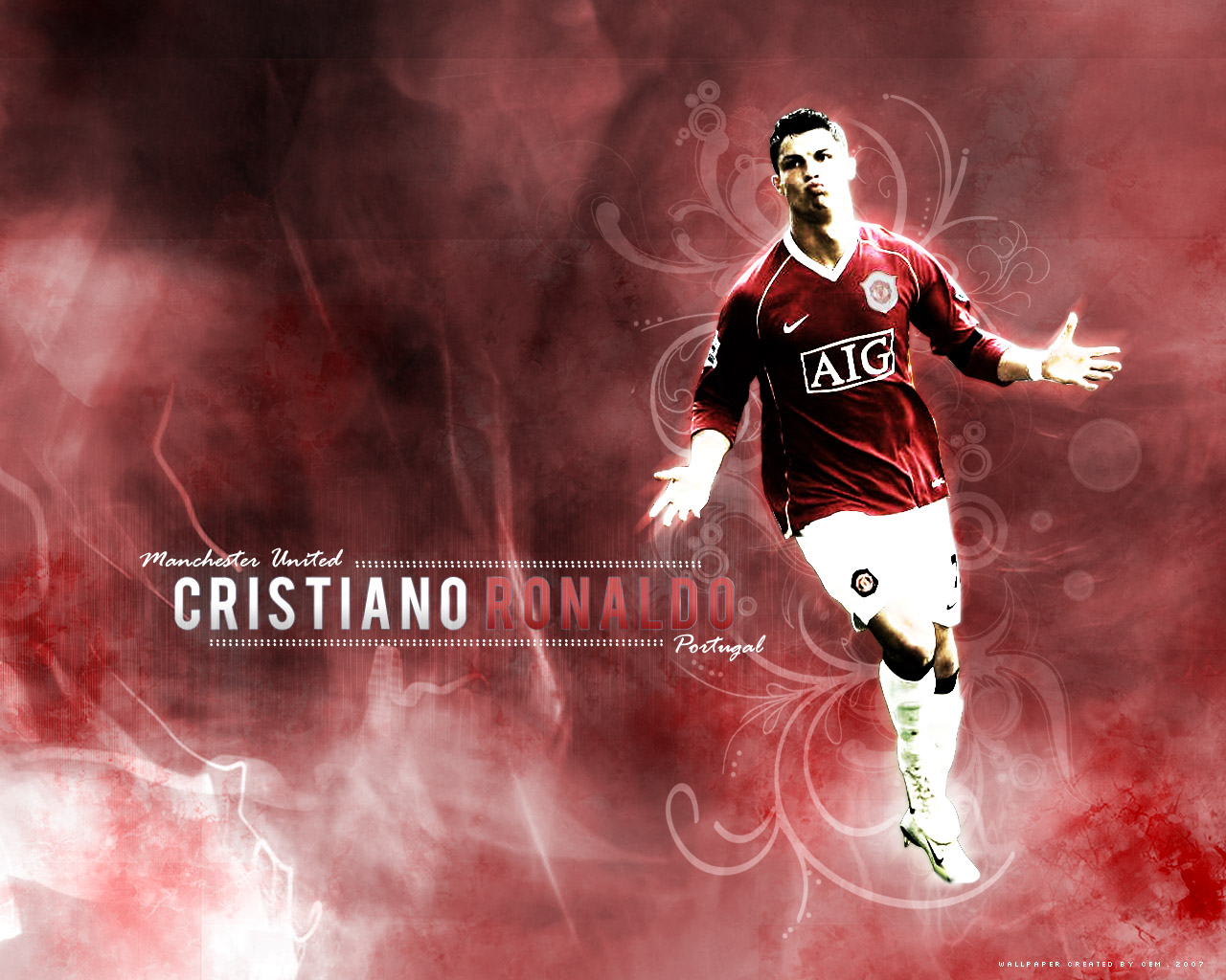 Cristiano Ronaldo Wallpaper 2008 , HD Wallpaper & Backgrounds