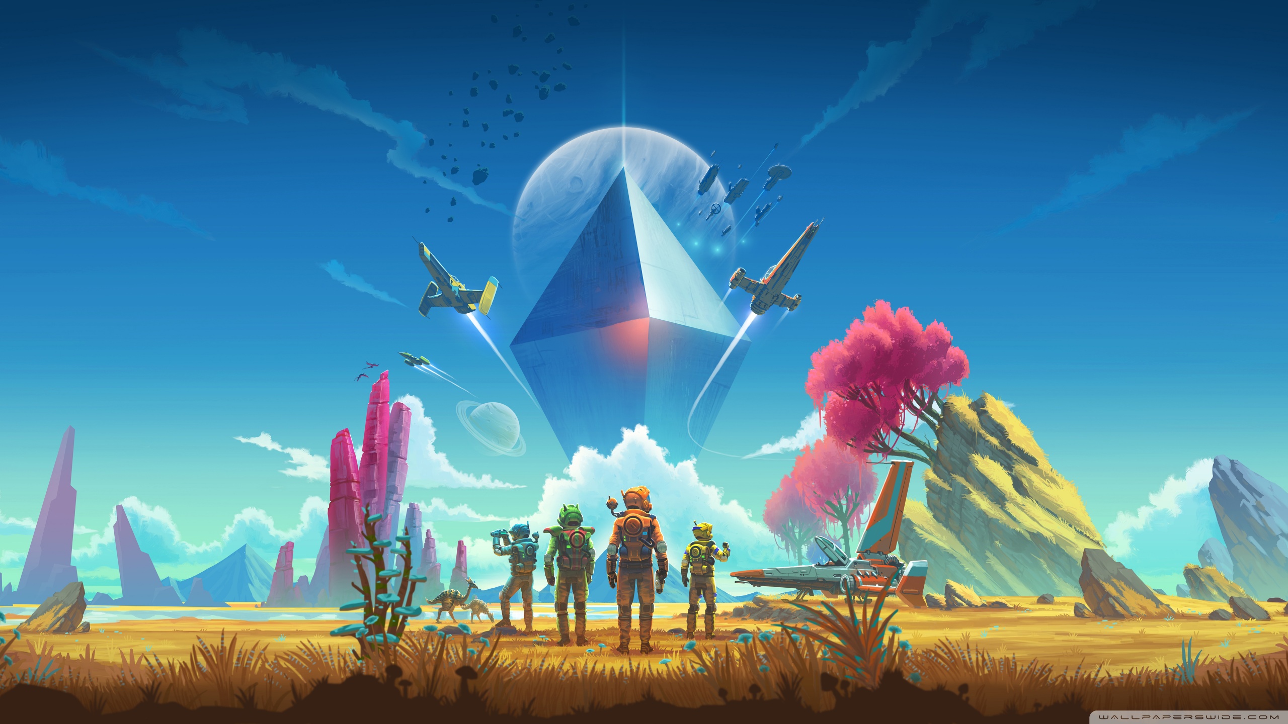 Hd 16 - - No Man's Sky Next , HD Wallpaper & Backgrounds