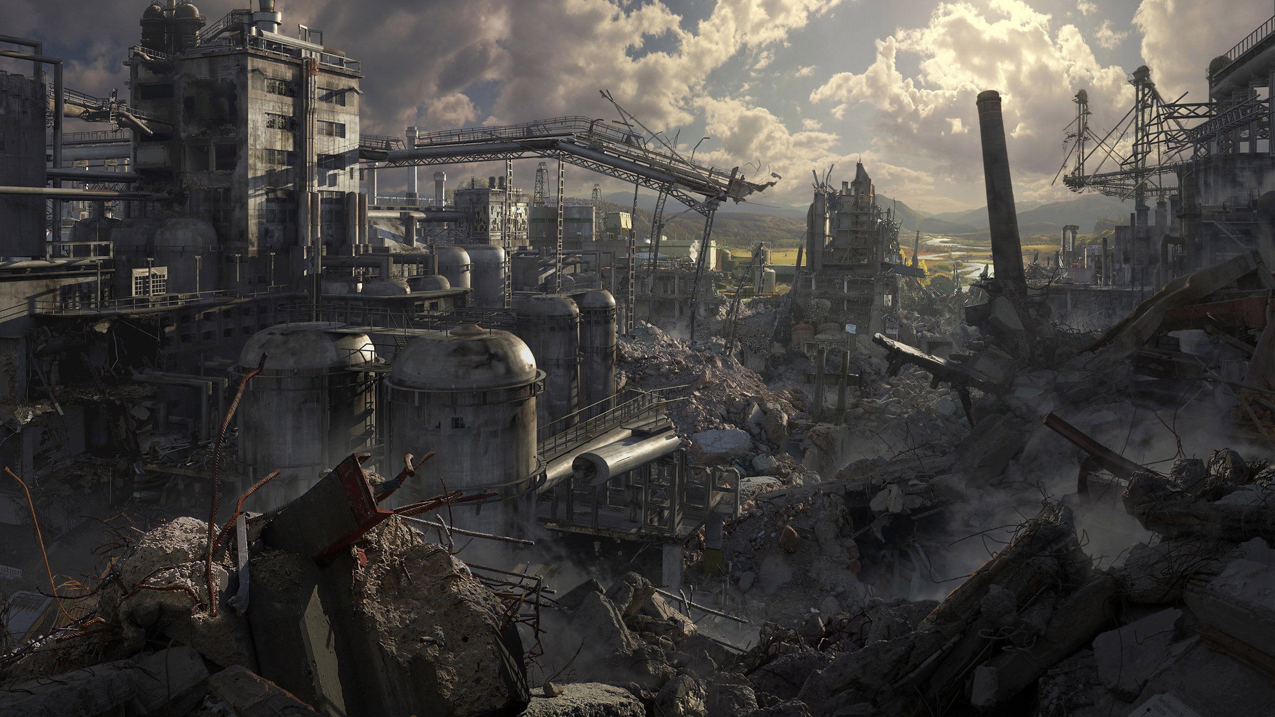 Post Apocalyptic Wallpaper - Post Apocalyptic Hd , HD Wallpaper & Backgrounds