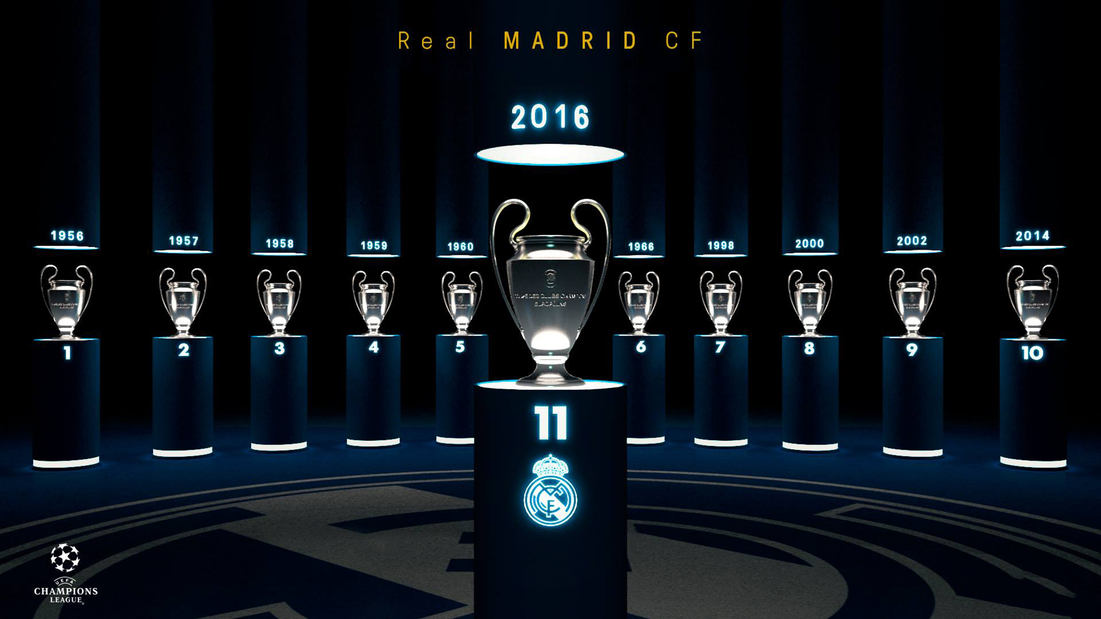 Real Madrid C - Real Madrid Trophies 2018 , HD Wallpaper & Backgrounds