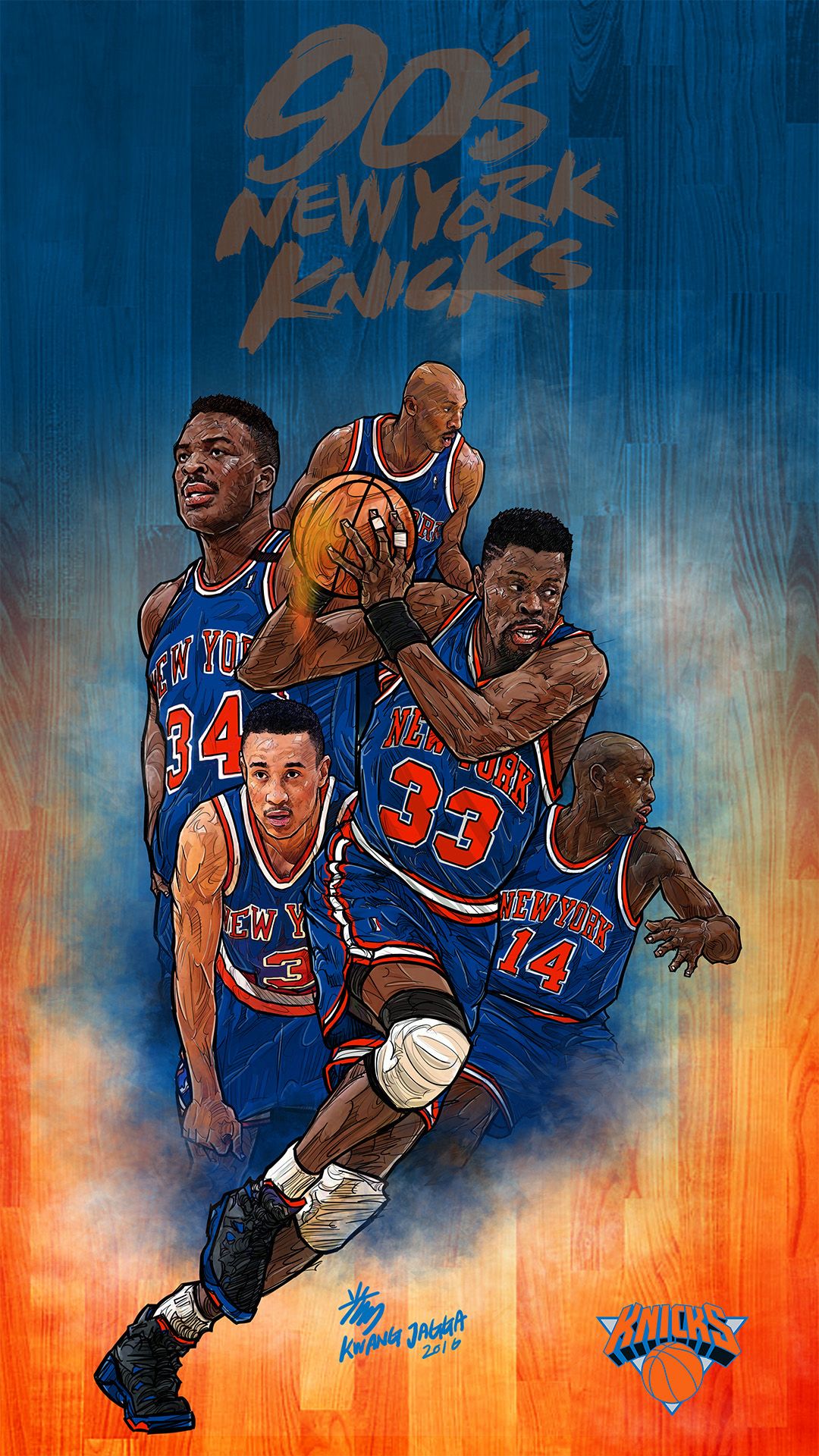 Nba Wallpapers - New York Knicks Wallpaper Phone , HD Wallpaper & Backgrounds