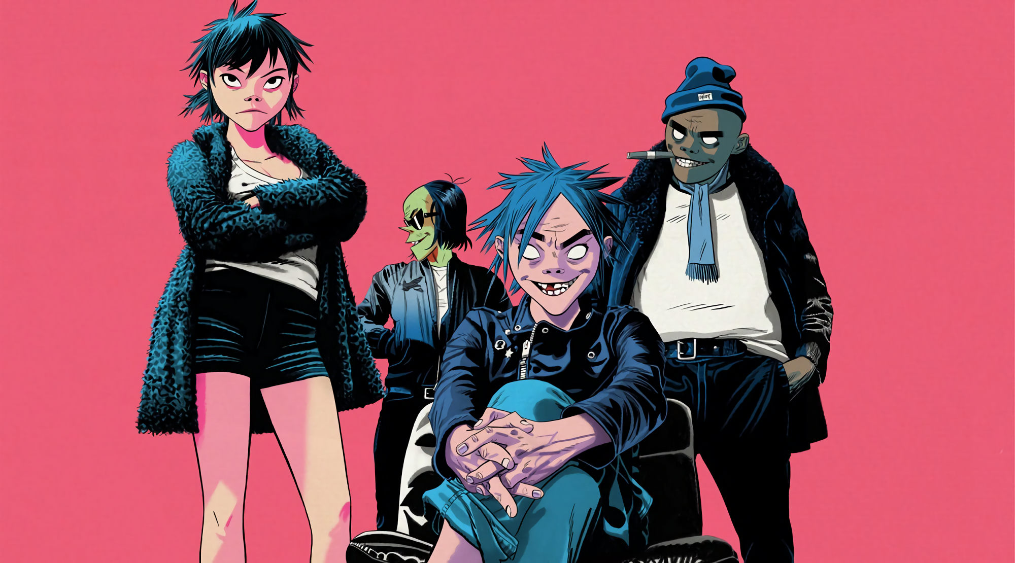 Gorillaz The Now Now , HD Wallpaper & Backgrounds