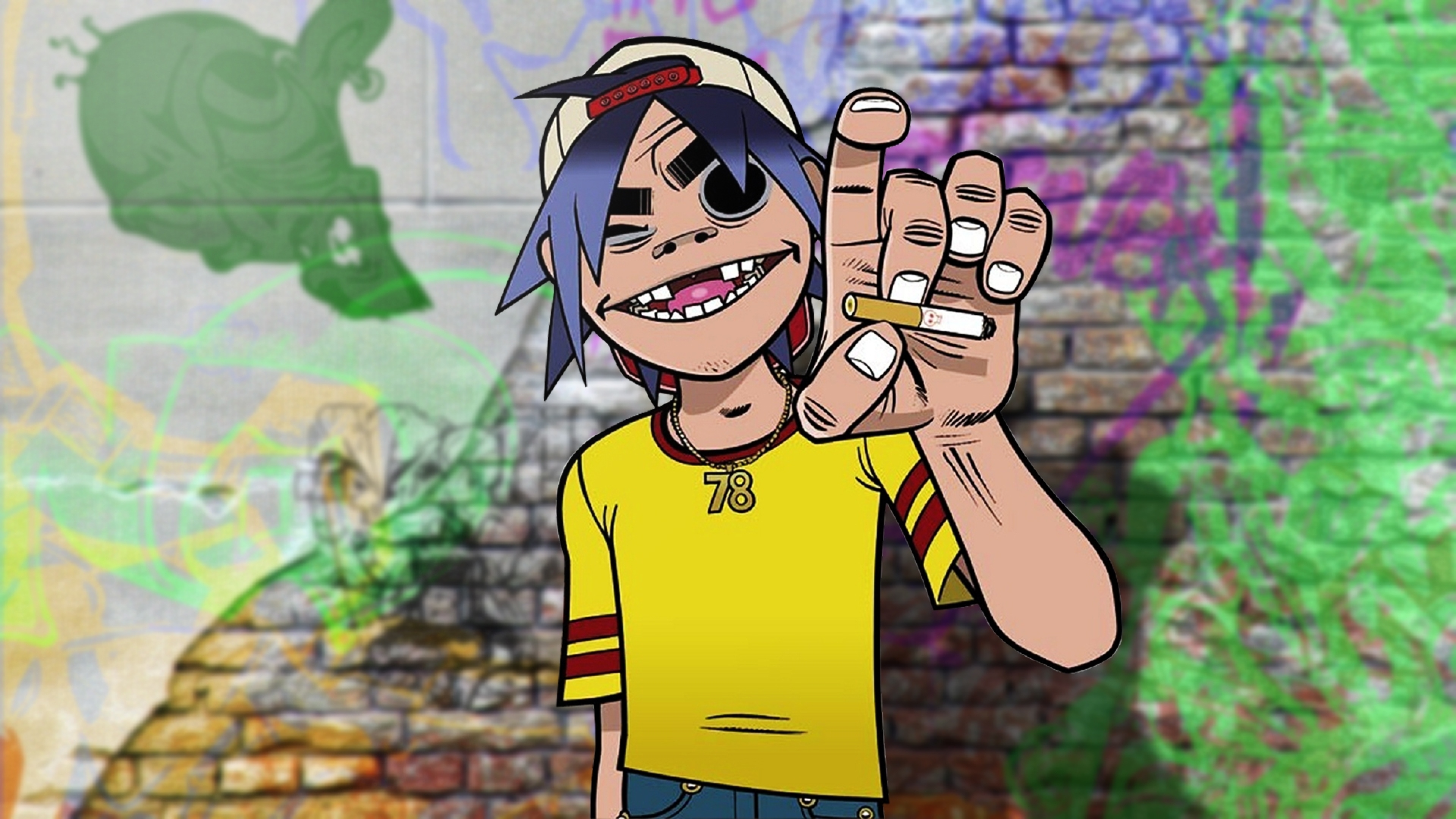 Gorillaz Wallpaper - Gorillaz Wallpaper Hd , HD Wallpaper & Backgrounds