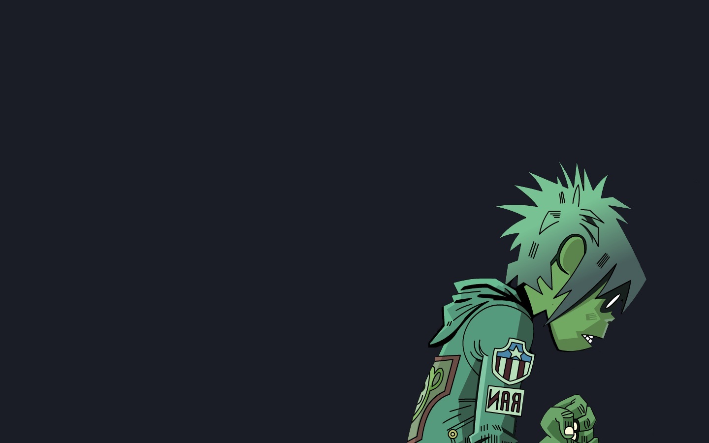 Gorillaz 2d , HD Wallpaper & Backgrounds