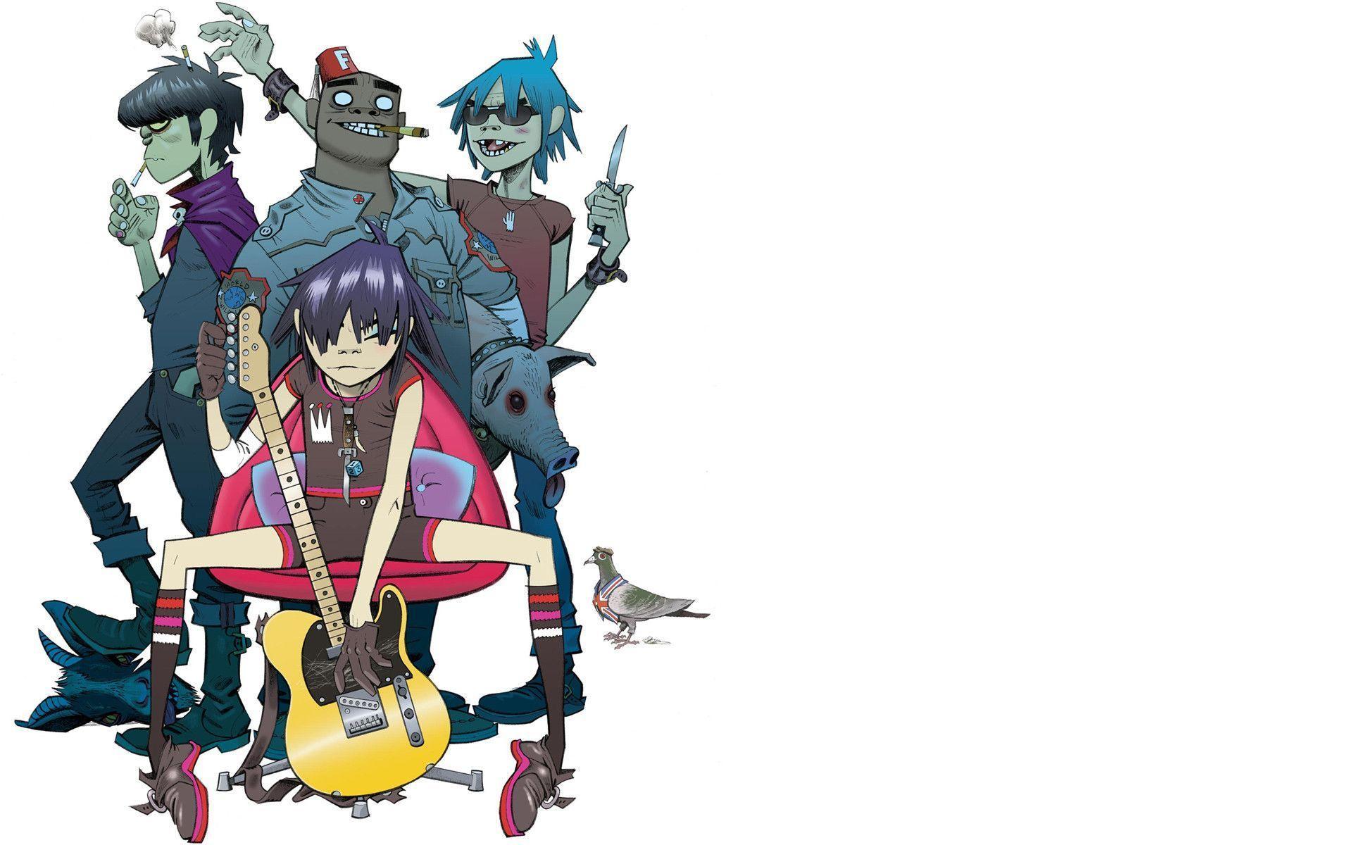 Gorillaz Wallpaper - Gorillaz Noodle , HD Wallpaper & Backgrounds