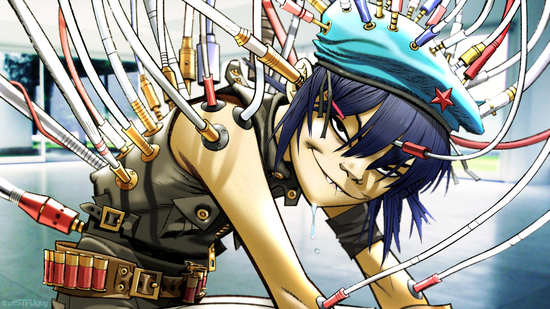 Gorillaz - Gorillaz Wallpaper Cyborg Noodle , HD Wallpaper & Backgrounds