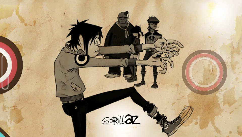 Gorillaz Wallpaper Ps Vita Wallpaper - Gorillaz 2d Cigarette , HD Wallpaper & Backgrounds