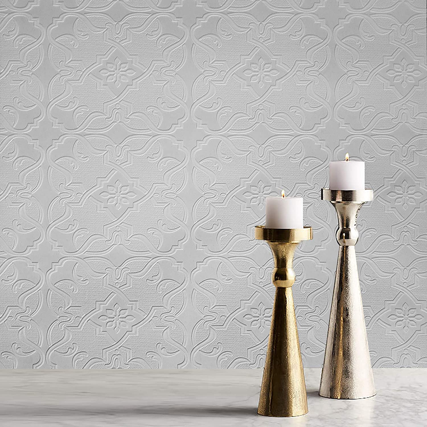 Silver Metallic Wallpaper Uk - Floral Gold Metallic Wallpaper Livingroom , HD Wallpaper & Backgrounds