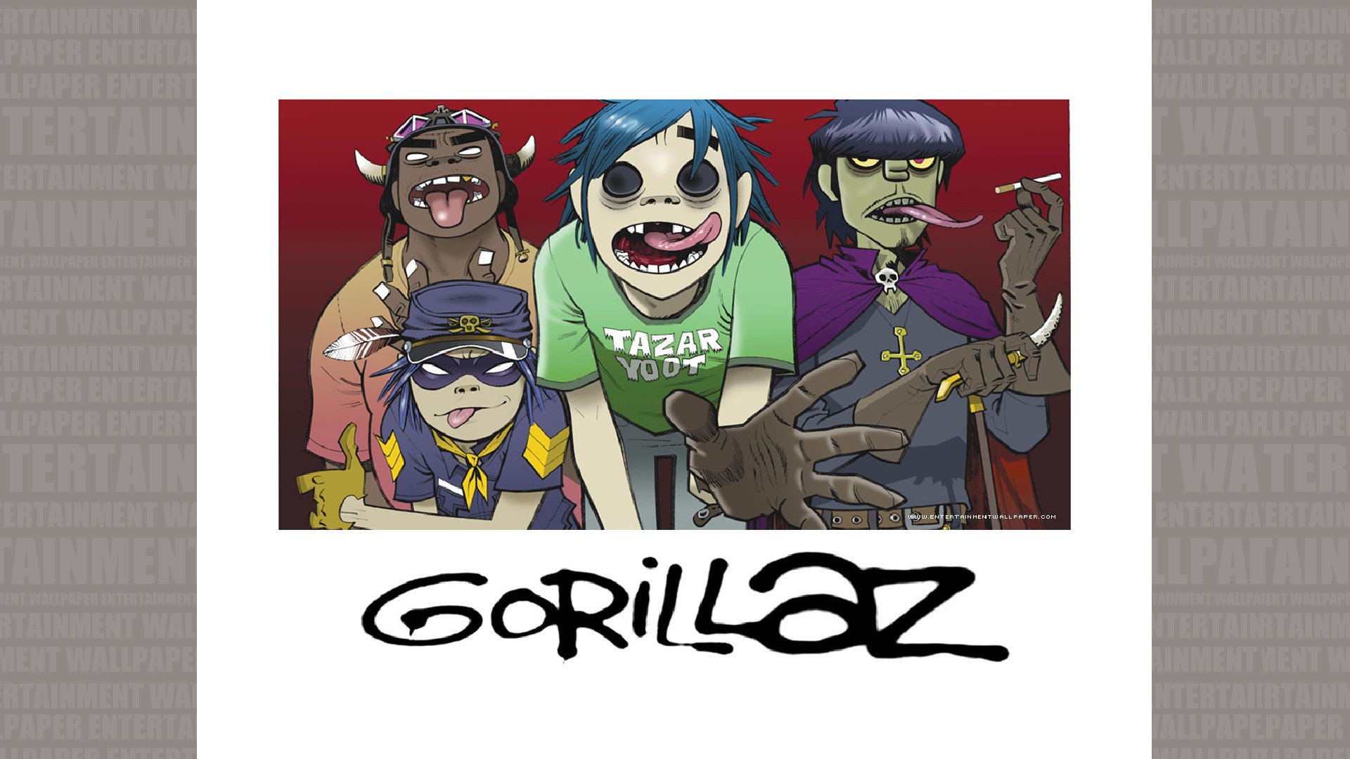 Original Size, Download Now - Old Gorillaz , HD Wallpaper & Backgrounds