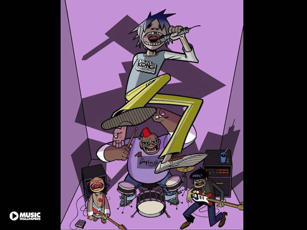 Gorillaz Wallpaper Collection - Gorillaz 2d Phase 1 , HD Wallpaper & Backgrounds