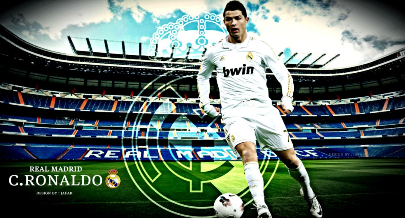 Cristiano Ronaldo Real Madrid Wallpaper - Santiago Bernabéu Stadium , HD Wallpaper & Backgrounds