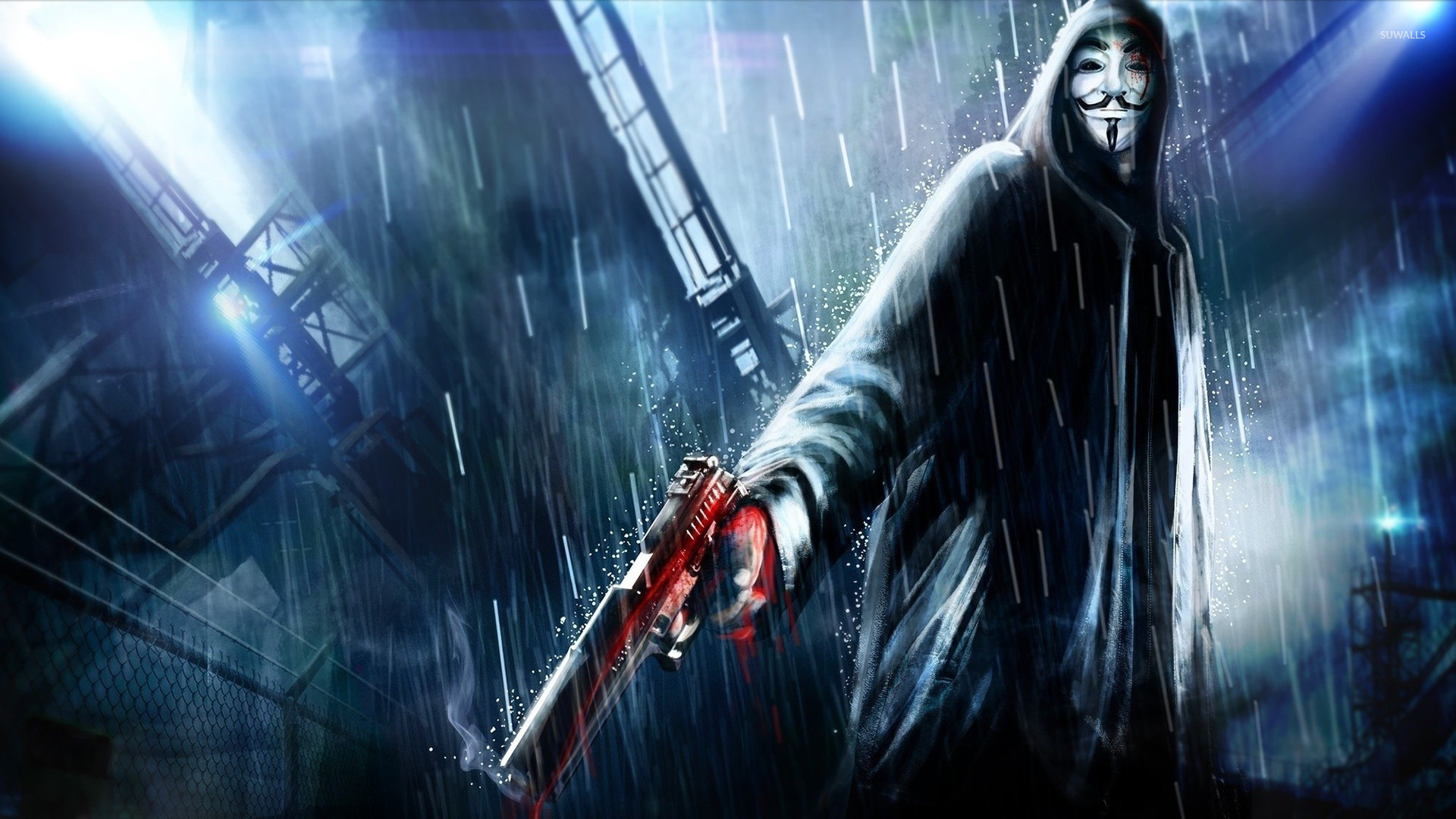 Anonymous [2] Wallpaper - Ghost Hd , HD Wallpaper & Backgrounds