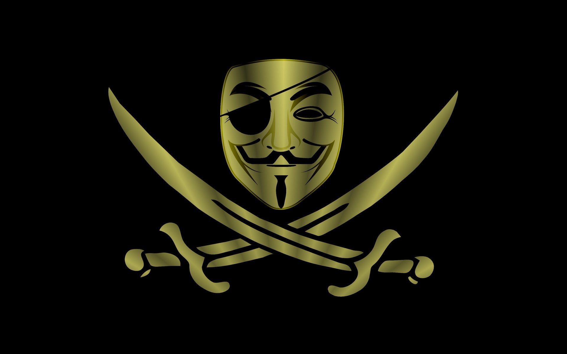 Anonymous, Mask, Sadic, Dark, Anarchy, Hacker, Hacking, - Anonymous Pirate Flag , HD Wallpaper & Backgrounds