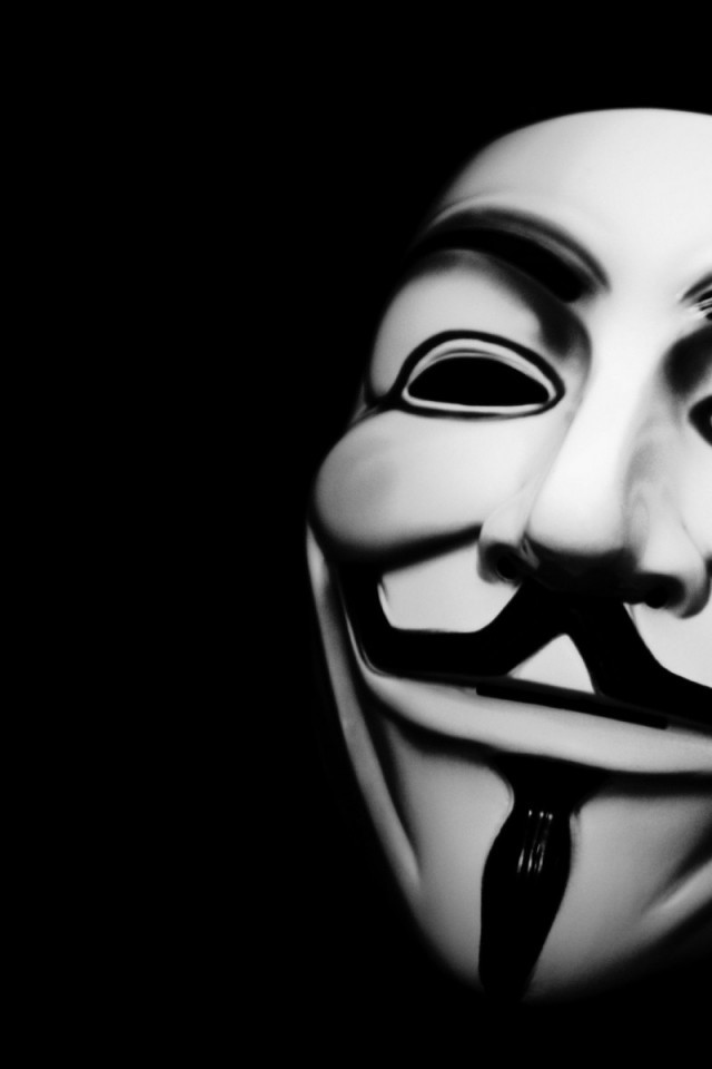 Download Anonymous Mask Hd Wallpaper , HD Wallpaper & Backgrounds