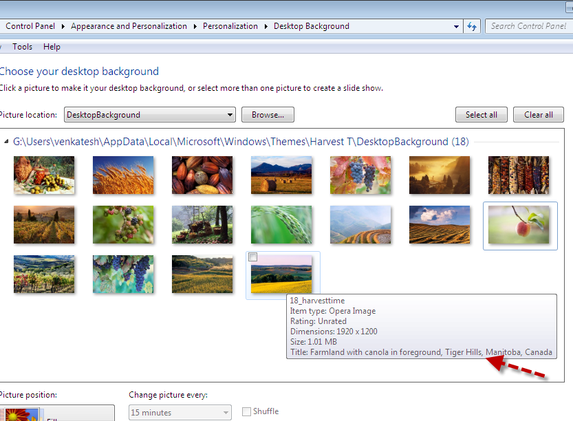 Windows 7 Theme Wallpaper Location Information - Windows 7 Background Locations , HD Wallpaper & Backgrounds