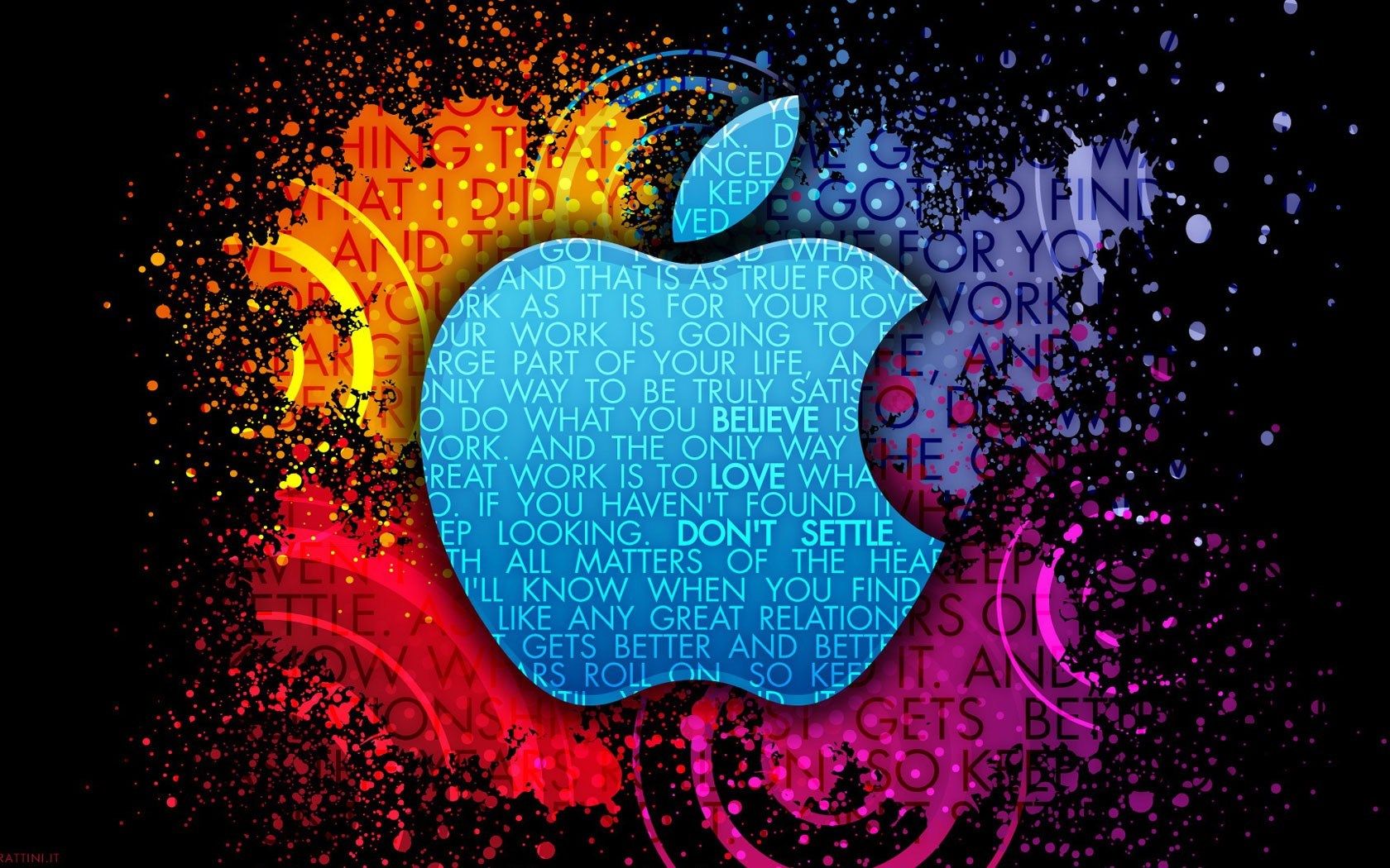 Cool Apple Wallpapers - Cool Colorful Wallpaper Designs , HD Wallpaper & Backgrounds