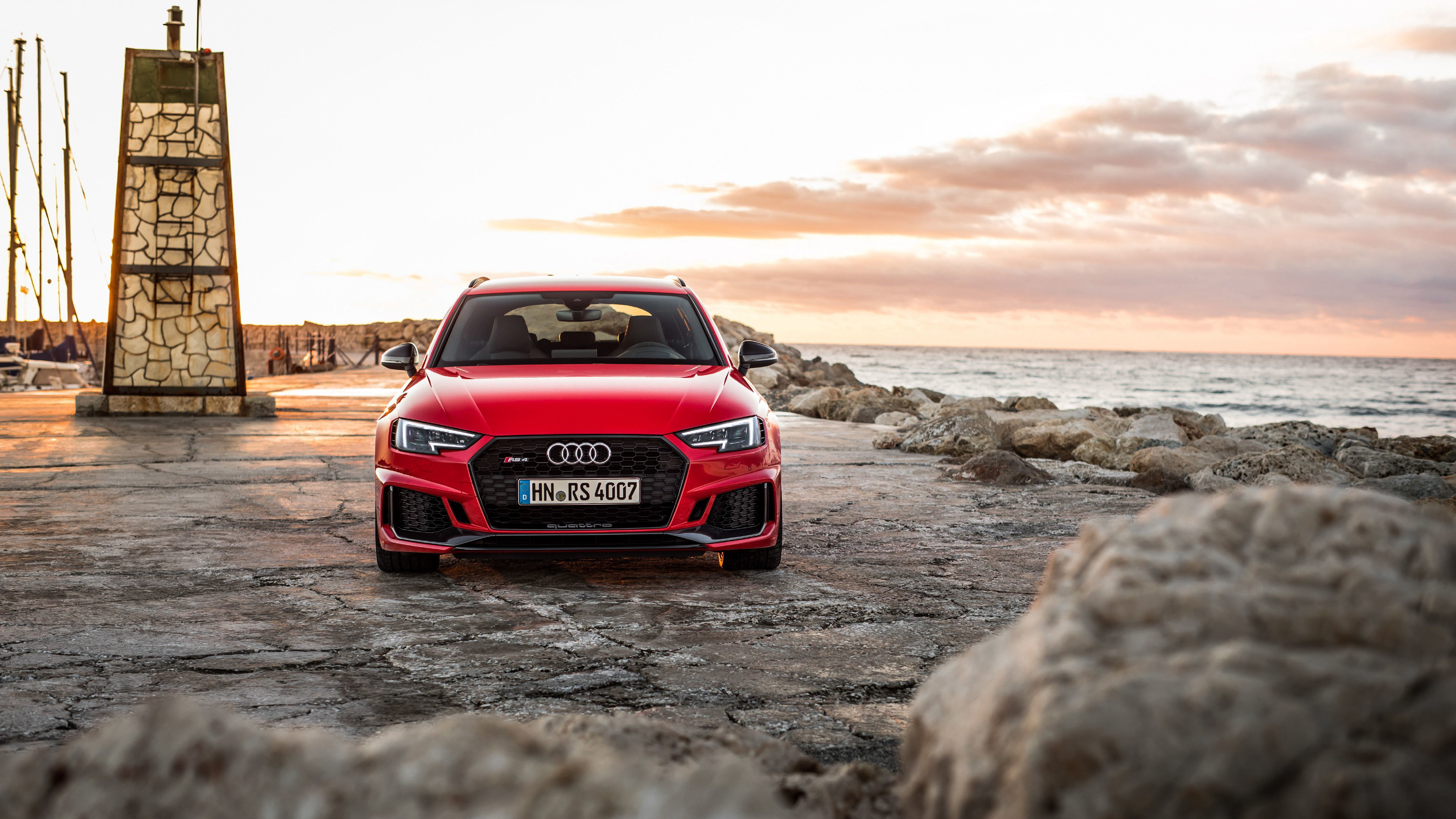Audi Rs4 Avant 4k - Audi Rs4 Avant 2018 , HD Wallpaper & Backgrounds