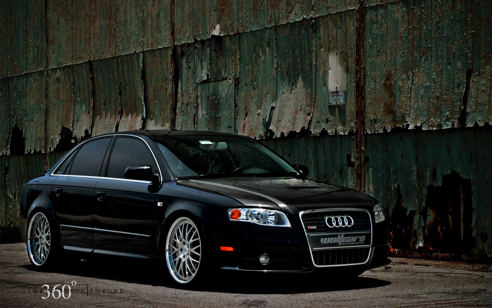 Tricked Out Audi A4 2008 , HD Wallpaper & Backgrounds