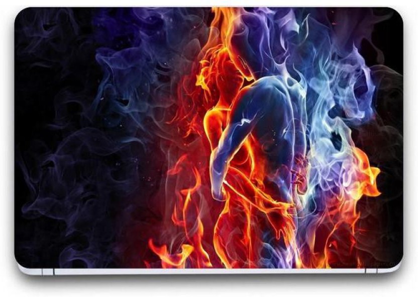 Gallery 83 ® Fire 3d Romantic Couple Wallpaper Laptop - Dance Of Fire And Water , HD Wallpaper & Backgrounds