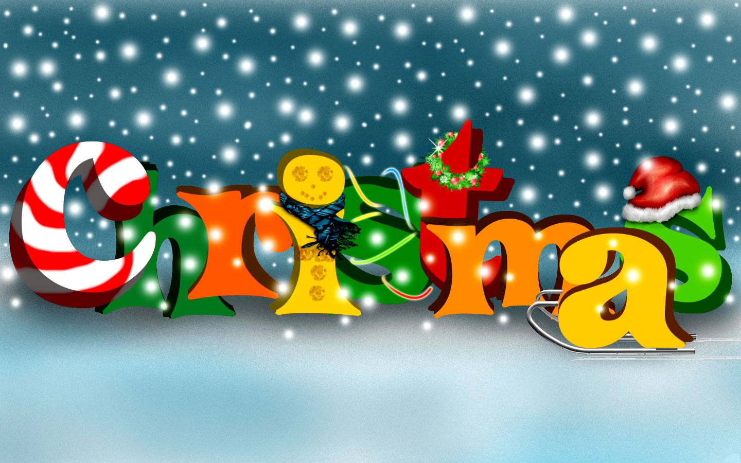 Top 10 Christmas Wallpaper Hd - Cool Christmas Backgrounds For Kids , HD Wallpaper & Backgrounds