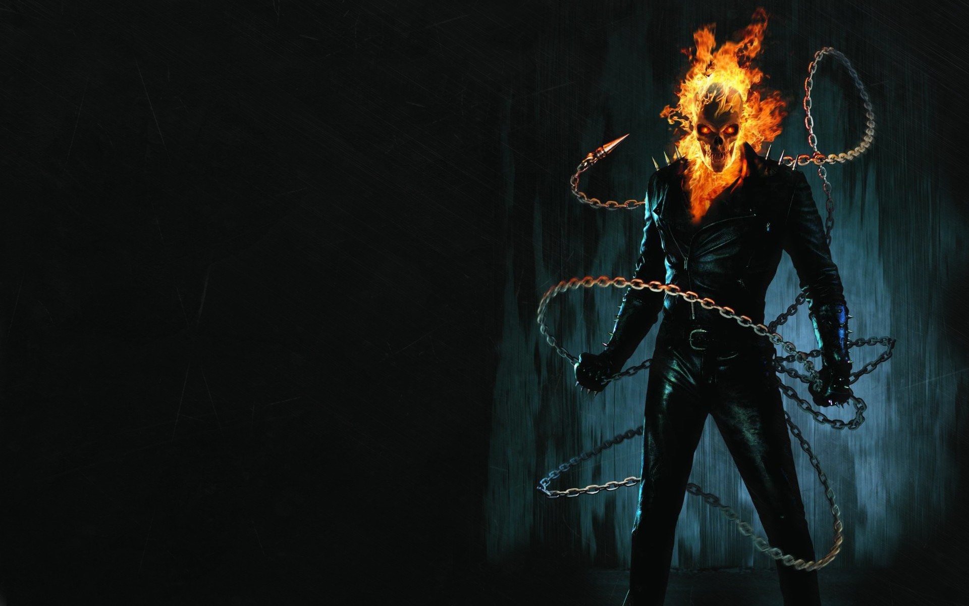 Ghost Rider Hd Wallpaper - Ghost Rider 2007 Johnny Blaze , HD Wallpaper & Backgrounds